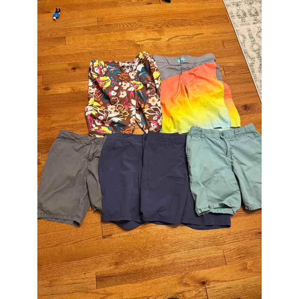 Boys' 10/12 Shorts & Swim Bundle - 6 pairs
